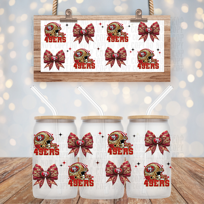 COQUETTE 9'ER FOOTBALL BUNDLE UV DTF CUP WRAP