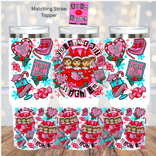 40oz MEAN ELVES UV DTF CUP WRAP