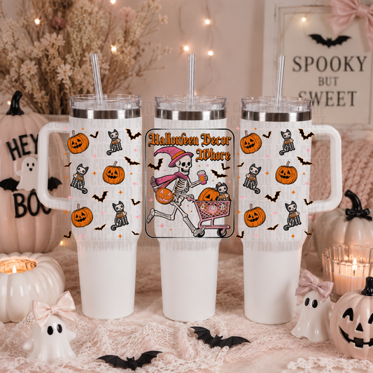 40/50oz  HALLOWEEN DECOR WHORE UV DTF CUP WRAP