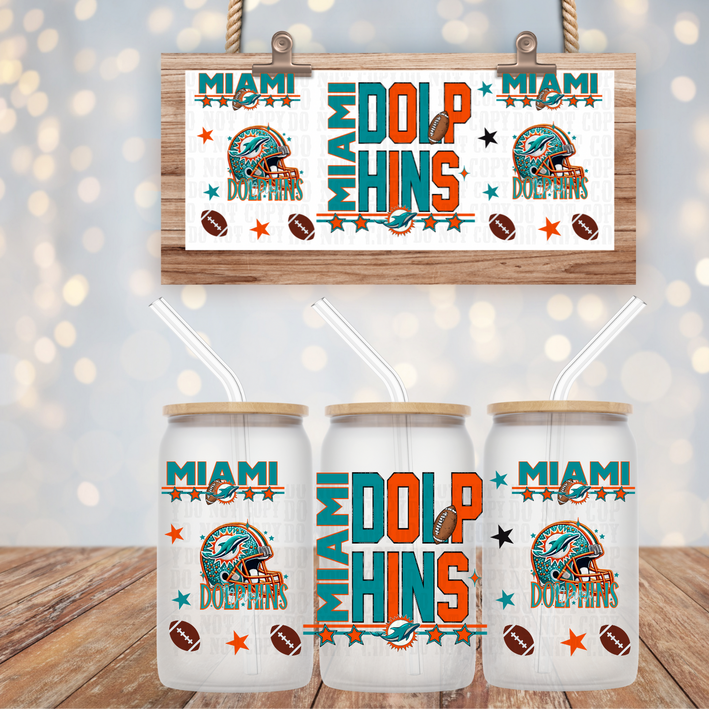 2025 STACKED FOOTBALL PRO BUNDLE UV DTF CUP WRAP-Shop Exclusive