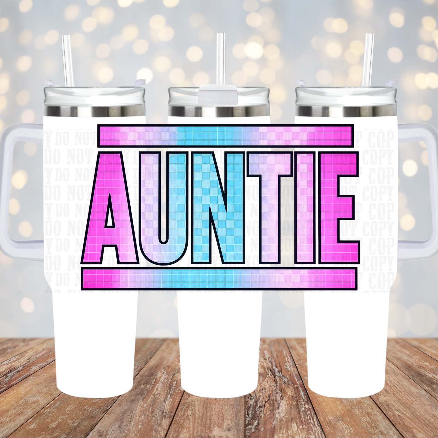 40/50oz VANS AUNTIE UV DTF CUP WRAP