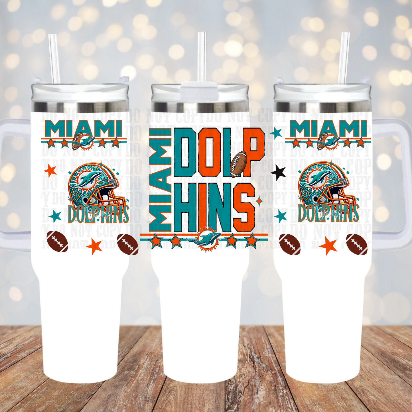 40oz STACKED PRO FOOTBALL BUNDLE