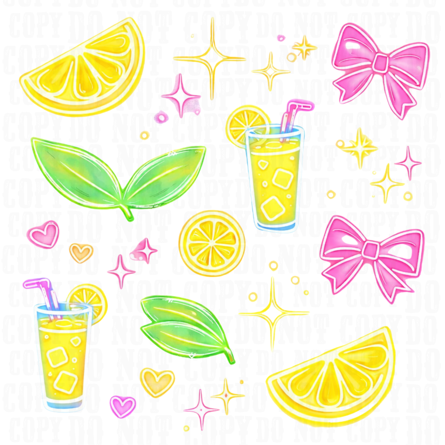 LEMON GLOW  ELEMENT SHEET -SHOP EXCLUSIVE