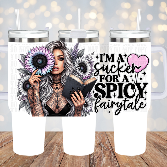 40oz SPICY FAIRYTALE UV DTF CUP WRAP