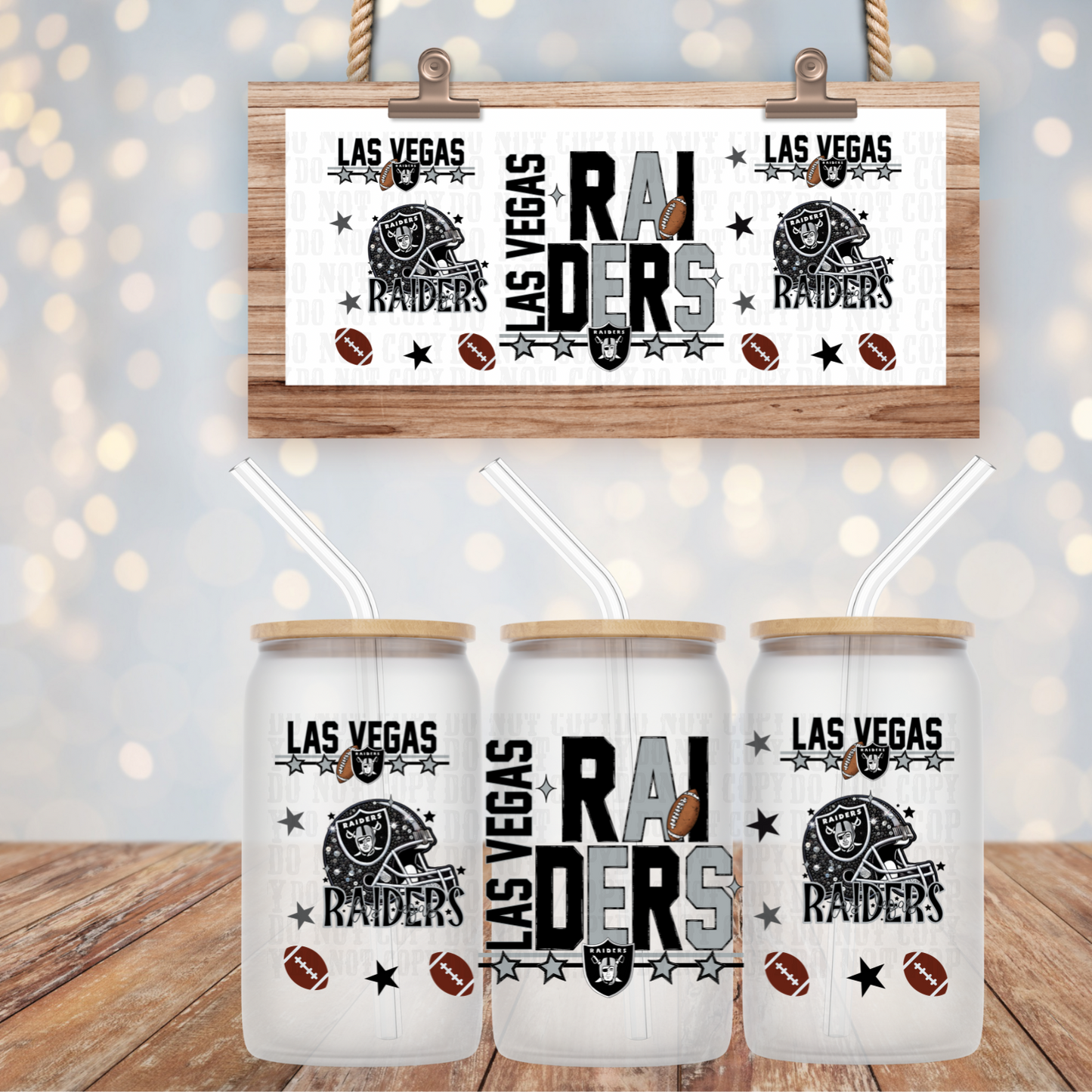 2025 STACKED FOOTBALL PRO BUNDLE UV DTF CUP WRAP-Shop Exclusive