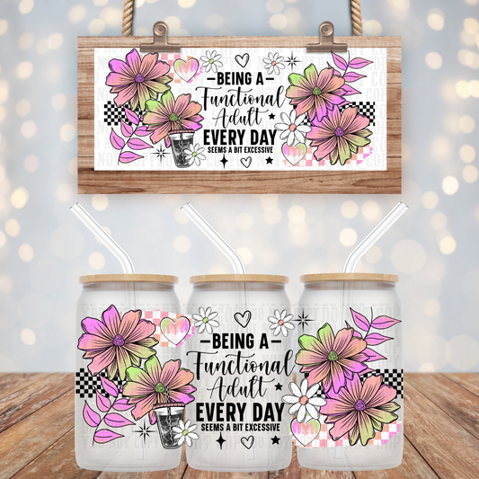 FUNCTIONAL ADULT UV DTF CUP WRAP