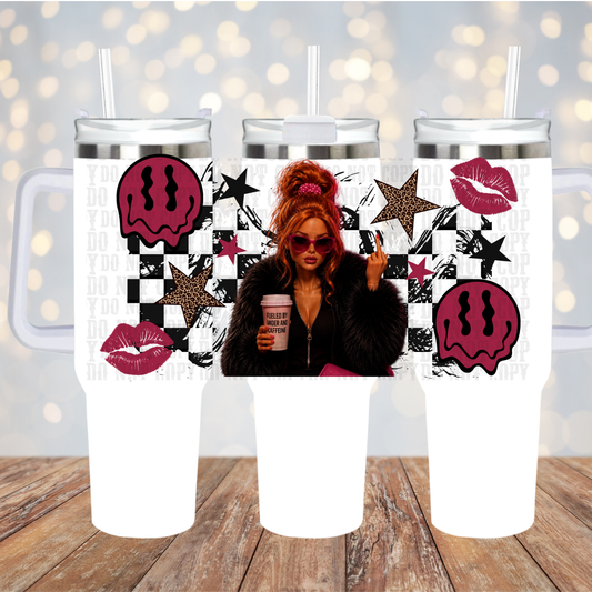 40/50oz CAFFEINATED & ANGRY BUNDLE UV DTF CUP WRAP - SHOP EXCLUSIVE FROM CIERA