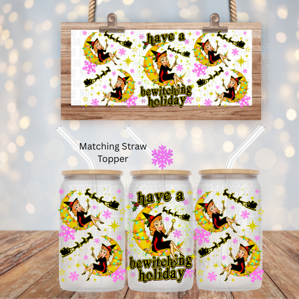 BEWITCHING HOLIDAY UV DTF CUP WRAP