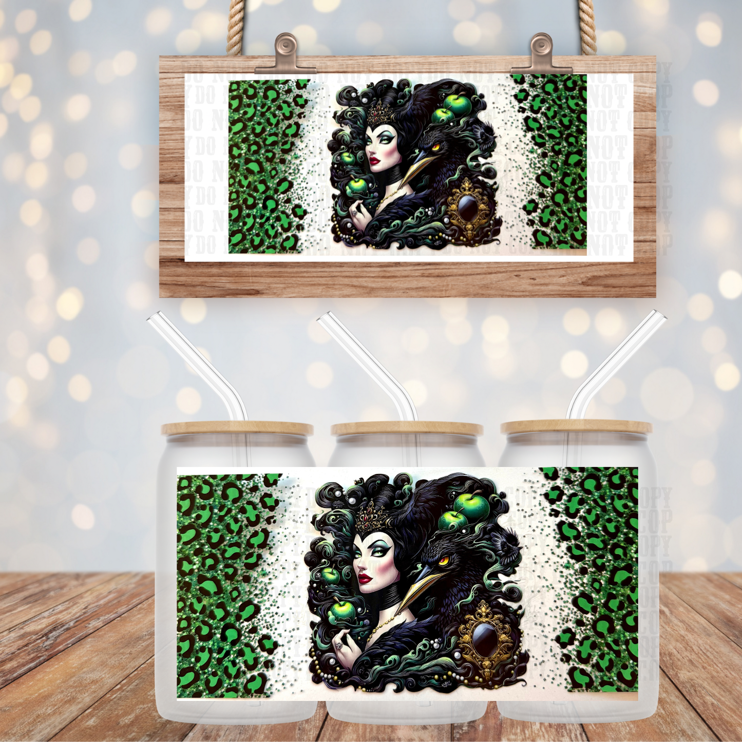 MALNIFICENT  UV DTF CUP WRAP