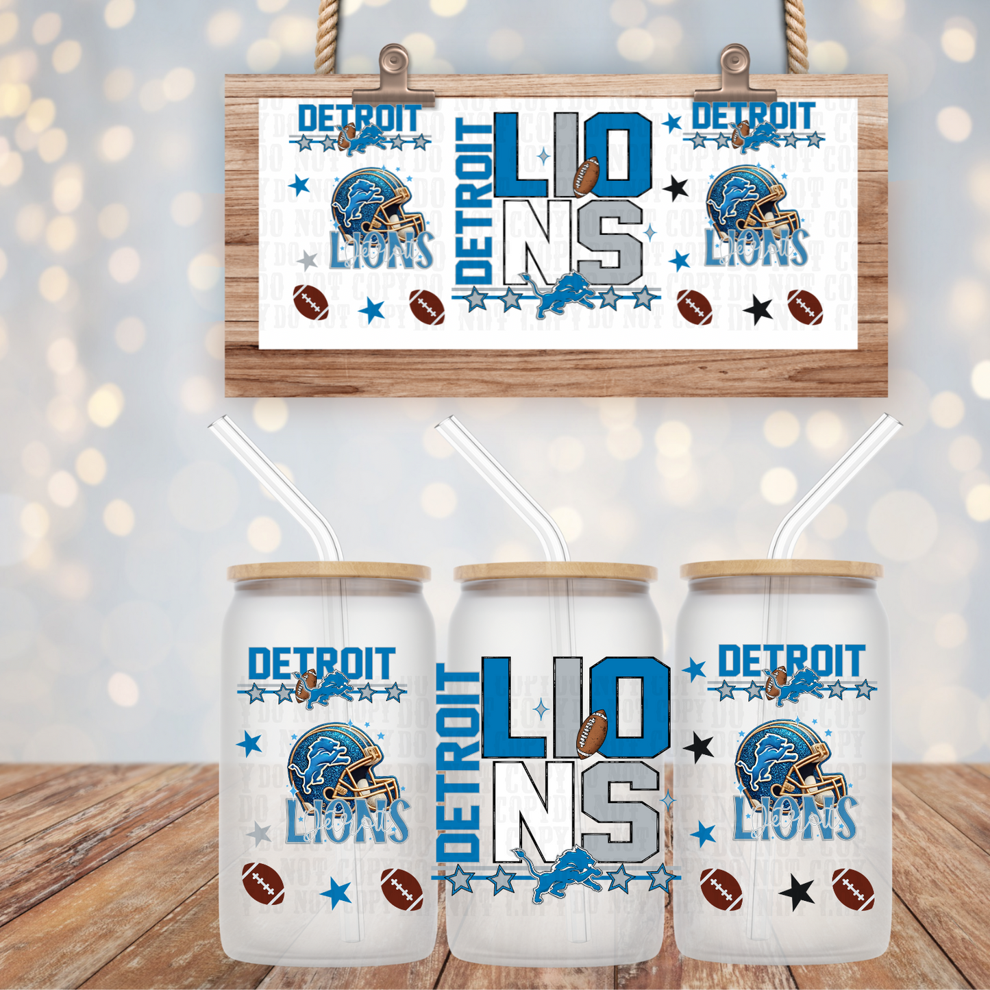 2025 STACKED FOOTBALL PRO BUNDLE UV DTF CUP WRAP-Shop Exclusive