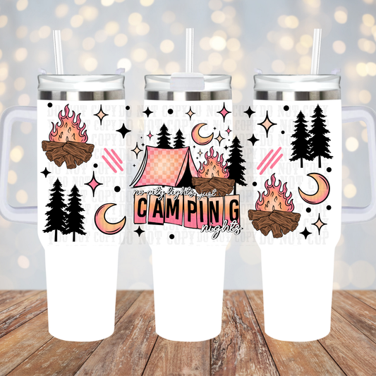 40oz CAMPING UV DTF CUP WRAP