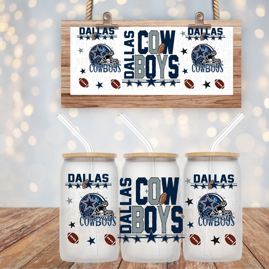 2025 STACKED FOOTBALL PRO BUNDLE UV DTF CUP WRAP-Shop Exclusive