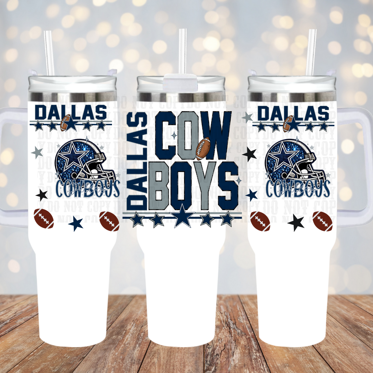 40oz STACKED PRO FOOTBALL BUNDLE