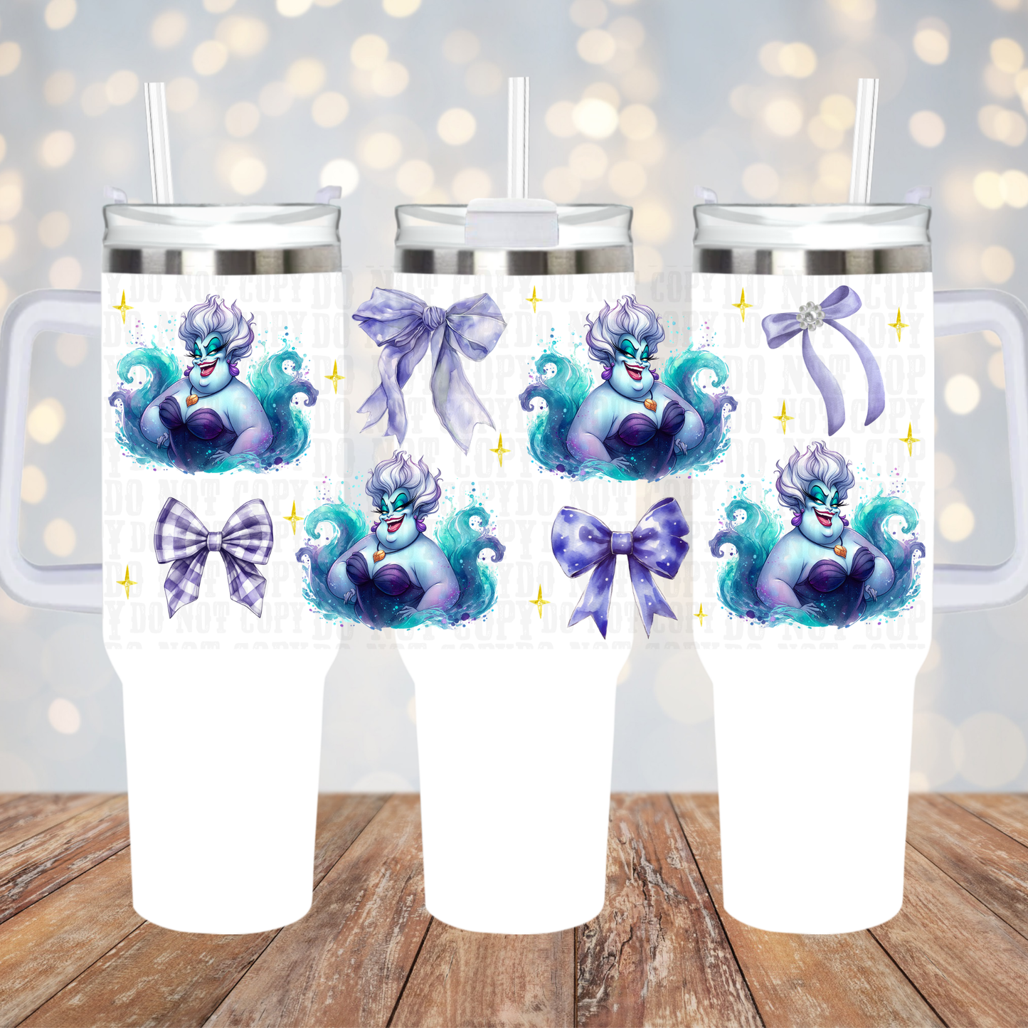 40/50oz COQUETTE SEA WENCH  UV DTF CUP WRAP