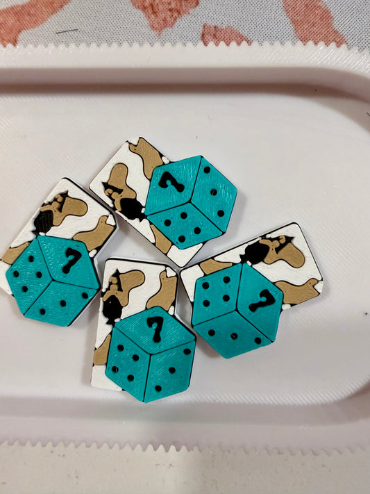 ACES Flat Back Lid Charms