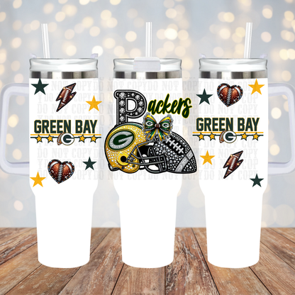 40oz 2026 Faux Rhinestone  Bundle UV DTF CUP WRAP