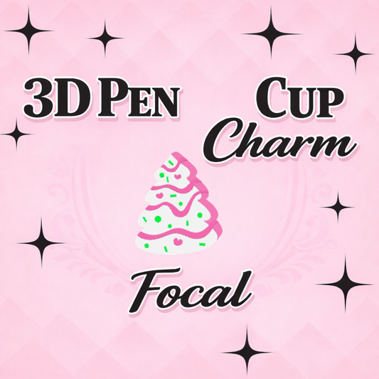 TREE TREAT Focal  for Pen & Cup Charms -Interchangeable Decorative Pen Toppers