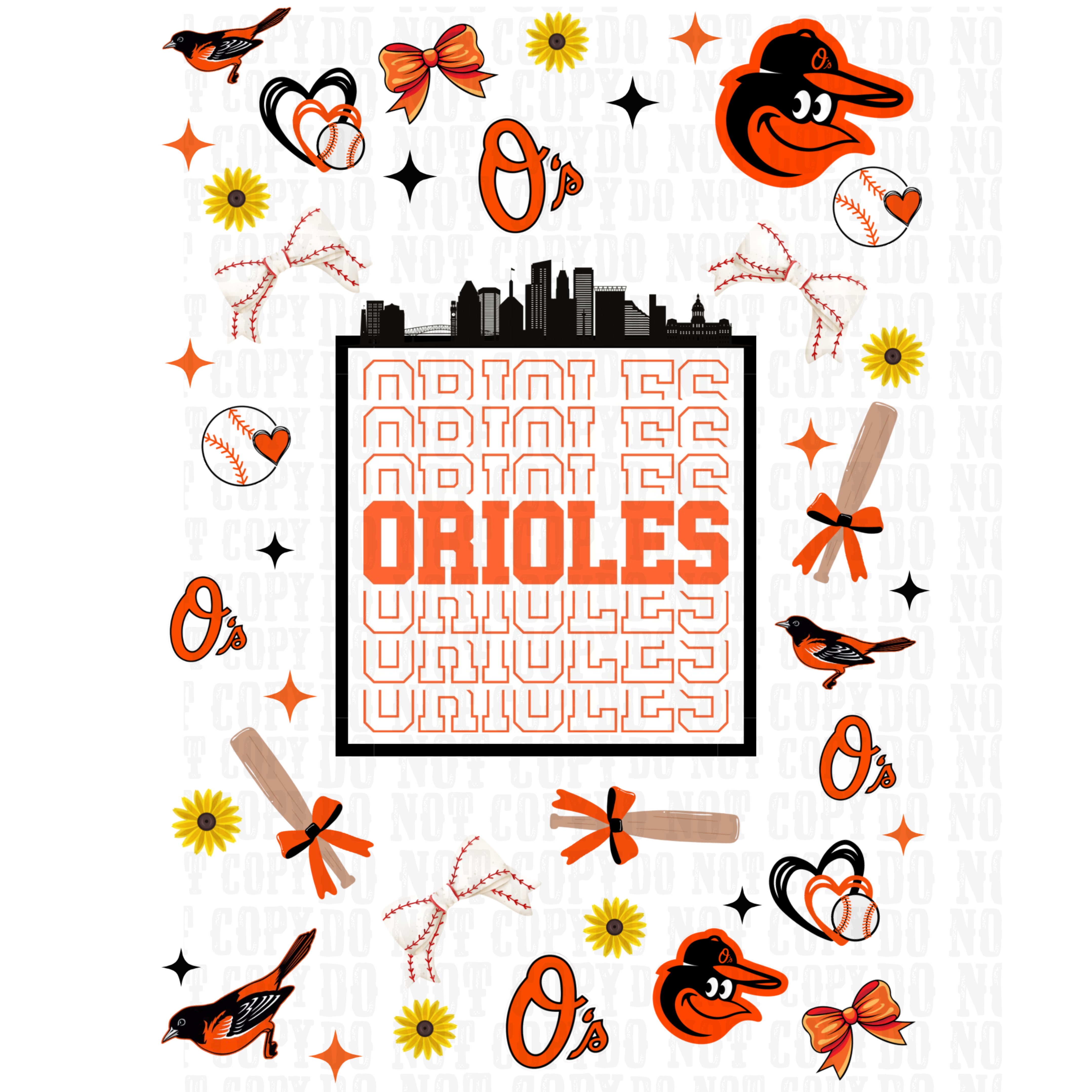 OREO- BASEBALL UV DTF Element Sheet -SHOP EXCLUSIVE BY TORRIE ...
