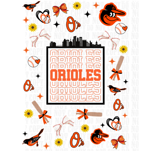 OREO- BASEBALL UV DTF Element Sheet -SHOP EXCLUSIVE BY TORRIE