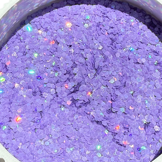AMATHYST IN AUSTIN HOLOGRAPHIC CHUNKY MIX GLITTER