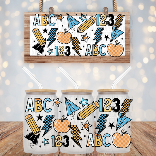 ABC  UV DTF CUP WRAP