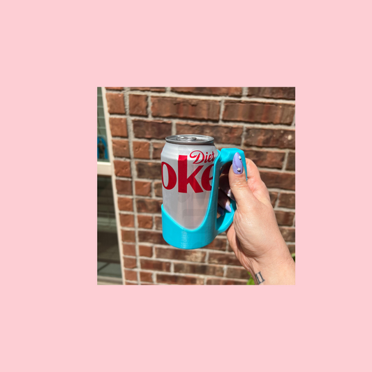 3D 12oz SLIM CAN AND SODA CAN HANDLE KOOZIE