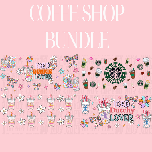 COFFEE SHOP Bundle for Tumbler Keychains