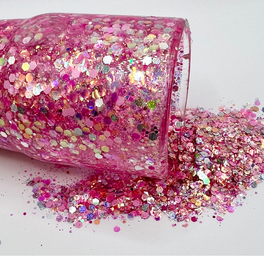 CHEERS- GLOW IN THE DARK Chunky Glitter Mix - Custom