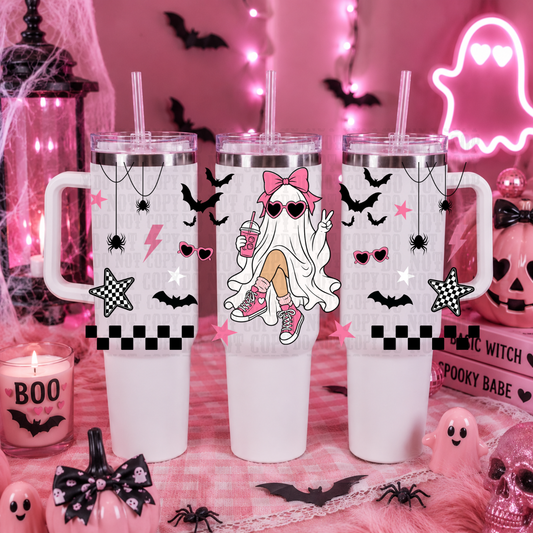 40oz VALLEY GHOSTIE UV DTF CUP WRAP-SHOP EXCLUSIVE FROM CIERRA