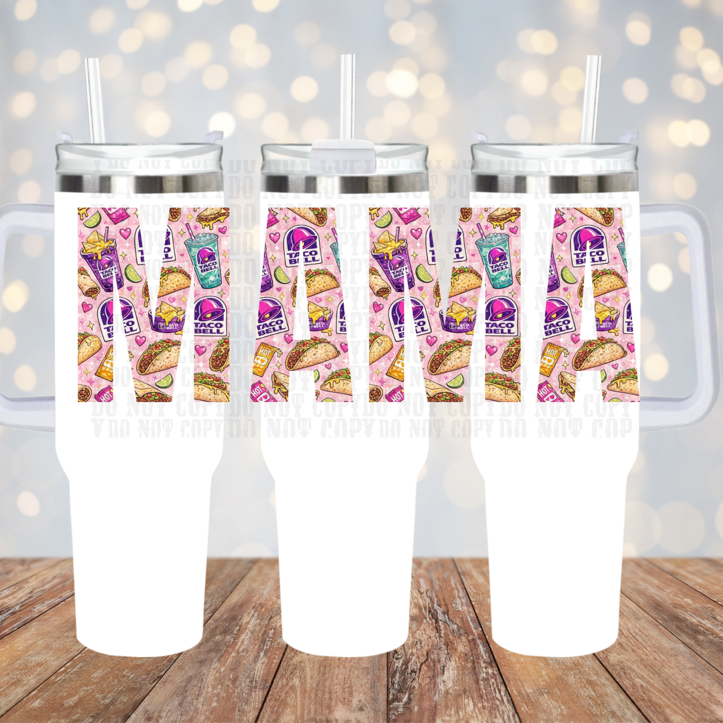 40oz MAMA TB 2.0 UV DTF CUP WRAP