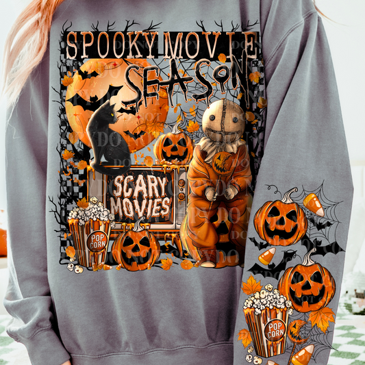 HALLOWEEN SCARY MOVIE BUNDLE W/ SLEEVE DTF