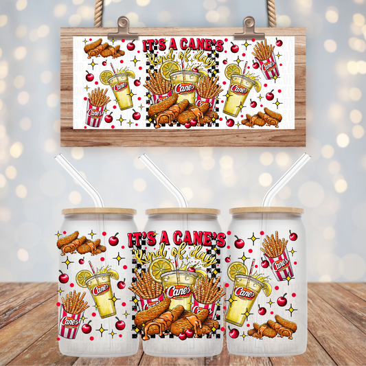 CANES LEMONADE UV DTF CUP WRAP