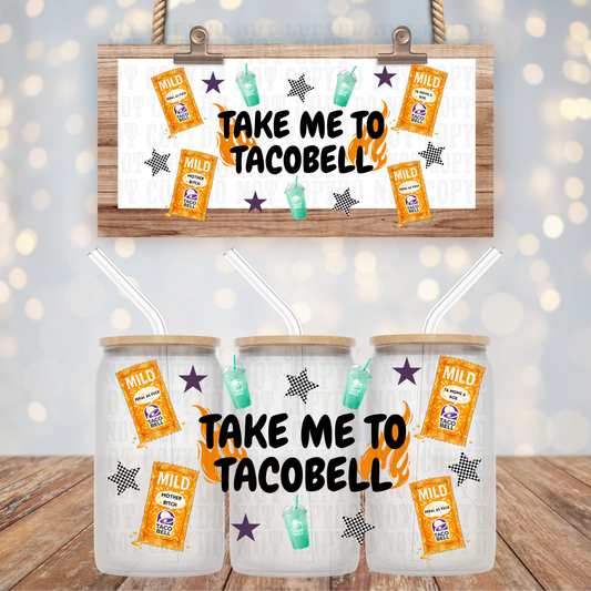 TAKE ME HOT SAUCES UV DTF CUP WRAP - SHOP EXCLUSIVE BY CIERA