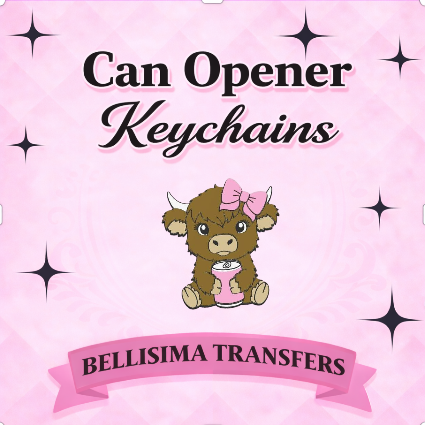 NEW  Can Opener Keychains