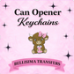 NEW  Can Opener Keychains