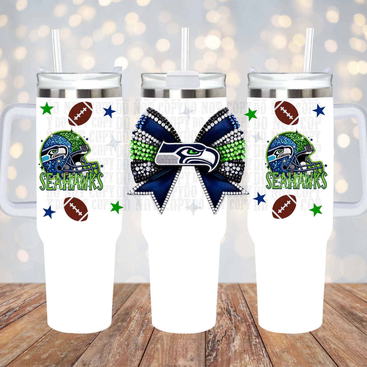 40OZ  COQUETTE BOW  HWK  UV DTF CUP WRAP
