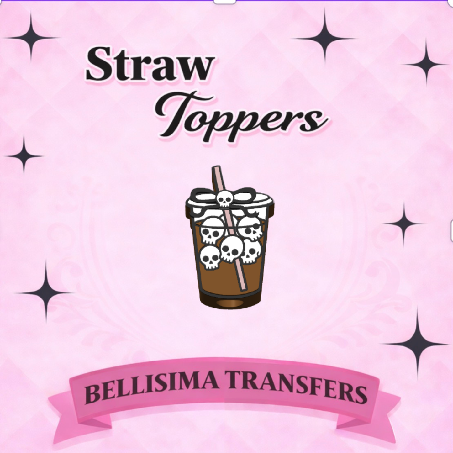 3D DEADLY COFFEE TOPPER STANDARD SIZE OR STANLEY