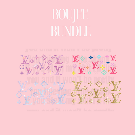 Boujee Bundle for Tumbler Keychains