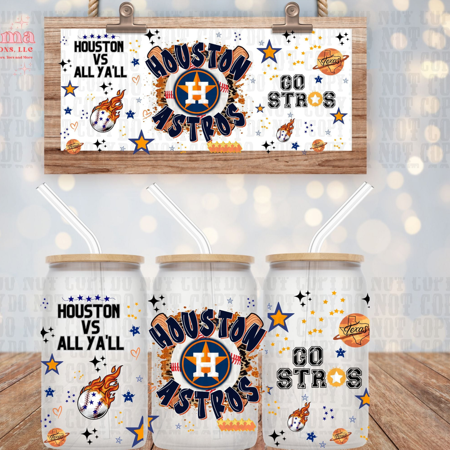 GO ST-ROS  UV DTF CUP WRAP - SHOP EXCLUSIVE