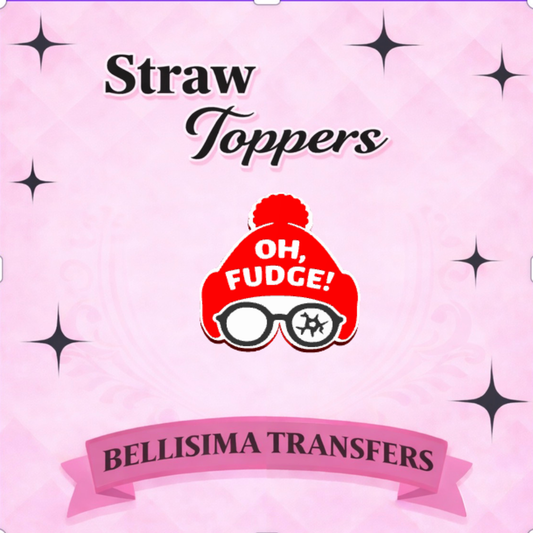 OH FUDGE STRAW TOPPER STANDARD SIZE OR STANLEY
