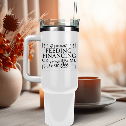 40oz TRIPLE F'S UV DTF DECAL