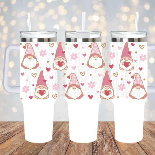 40OZ LOVE GNOMES UV DTF CUP WRAP