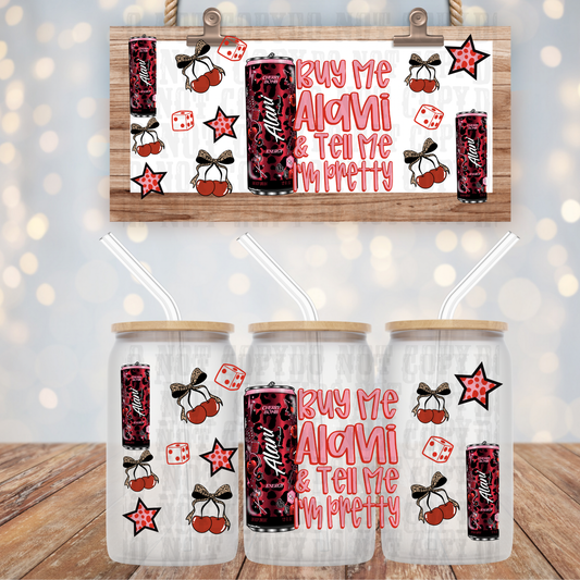 CHERRY BOMB AHH-LAN-E UV DTF CUP WRAP -SHOP EXCLUSIVE