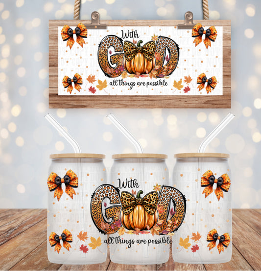Fall with God- Shop Exclusive UV DTF WRAP