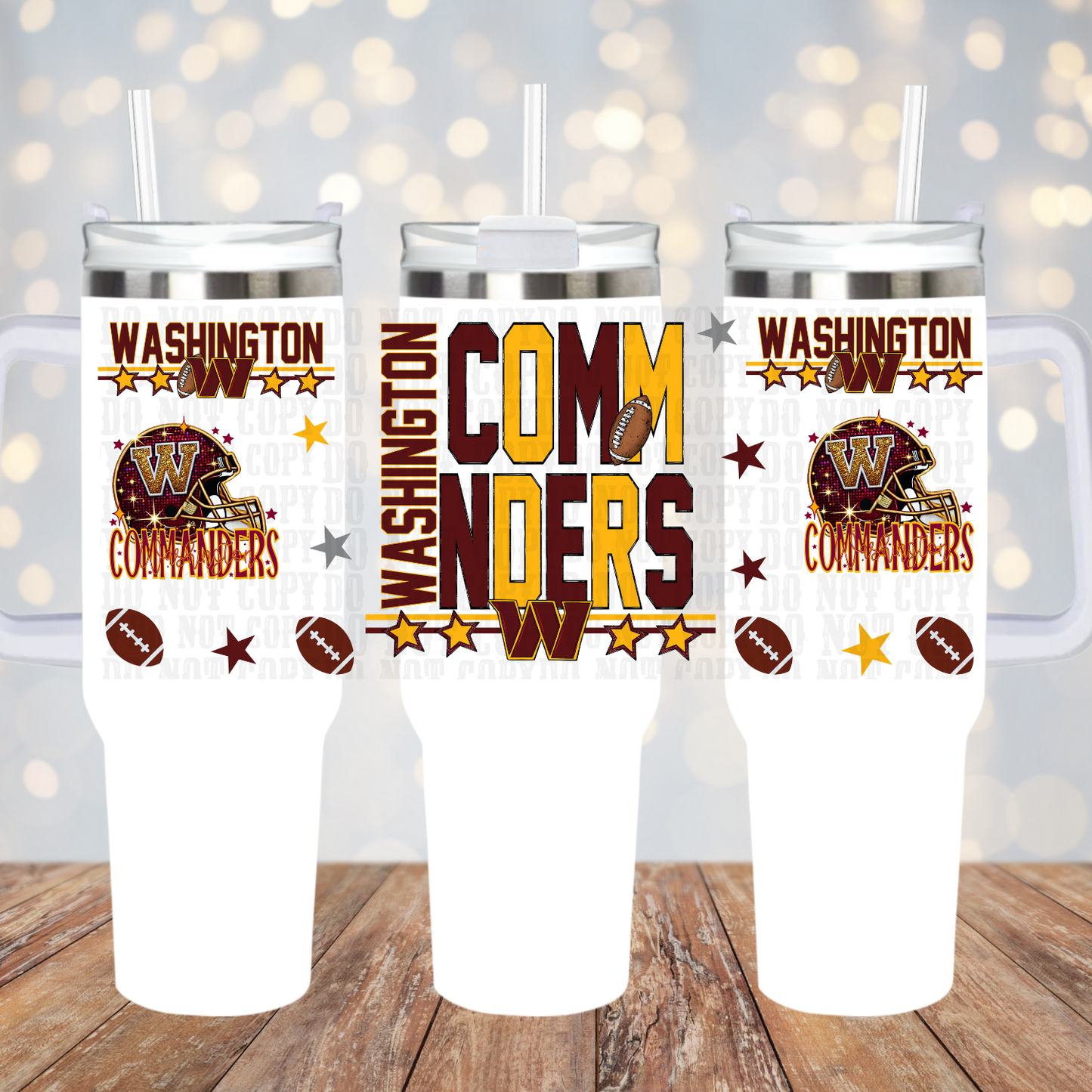 40oz STACKED PRO FOOTBALL BUNDLE