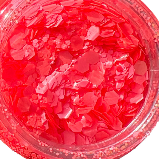 Fiji : Neon Matte CHUNKY GLITTER