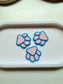 Flat Back Lid Charms – Dog Paw
