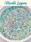 Moonlit Lagoon  CHUNKY Glow GLITTER