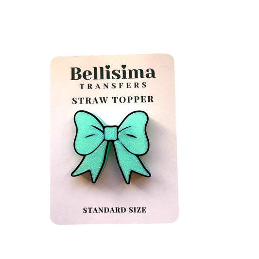 3D Bow STRAW TOPPER STANDARD AND STANLEY Size