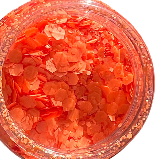 Barbados : Neon Matte CHUNKY GLITTER